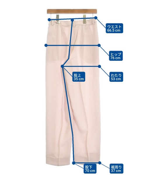 styling/（スタイリング）スラックス ピンク サイズ:0(XS位) レディース/2200672146084