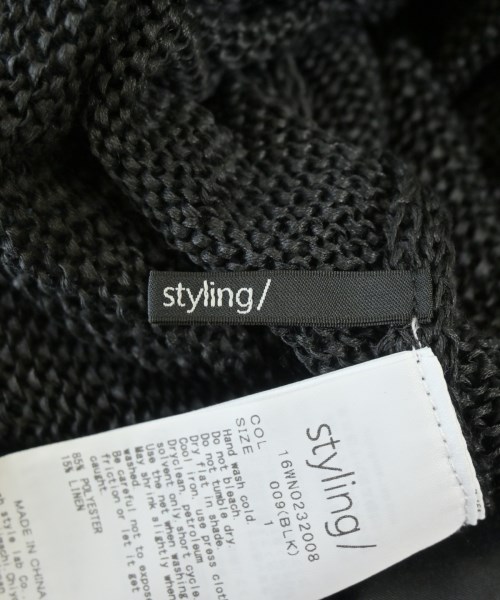 styling/（スタイリング）ワンピース 黒 サイズ:1(S位) レディース/2200681128064