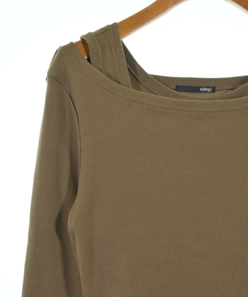 styling/（スタイリング）Tシャツ・カットソー カーキ サイズ:ONE レディース/2200676402063