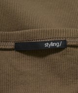 styling/（スタイリング）Tシャツ・カットソー カーキ サイズ:ONE レディース/2200676402063