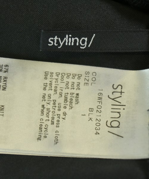 styling/（スタイリング）ワンピース 黒 サイズ:1(S位) レディース/2200698083257