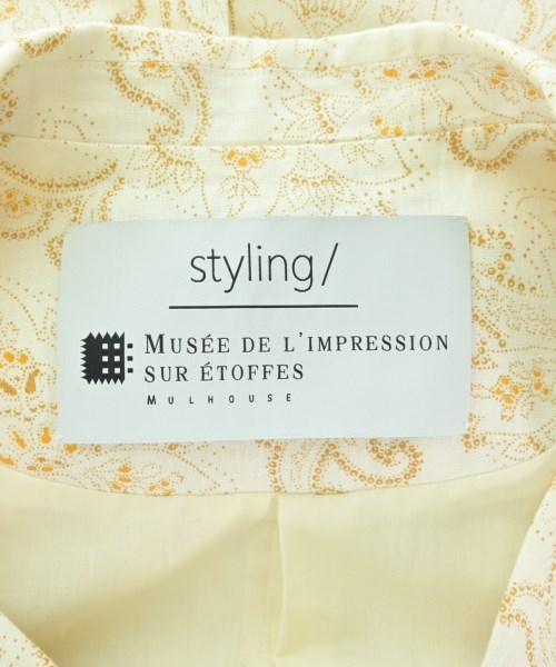styling/（スタイリング）ジャケット 白 サイズ:1(S位) レディース/2200699829038