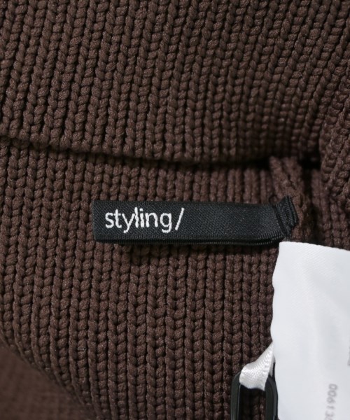 styling/（スタイリング）ベスト 茶 サイズ:F レディース/2200700896011