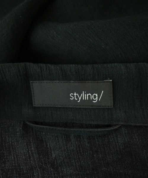 styling/（スタイリング）テーラードジャケット 黒 サイズ:0(XS位) レディース/2200700222018