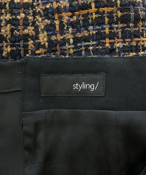 styling/（スタイリング）ロング・マキシ丈スカート 黒 サイズ:1(S位) レディース/2200652276022