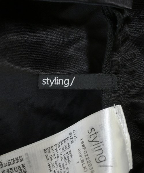 styling/（スタイリング）ワンピース 黒 サイズ:1(S位) レディース/2200652276046