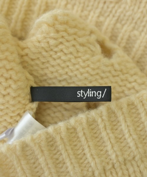 styling/（スタイリング）ニット・セーター 白 サイズ:ONE レディース/2200712066037