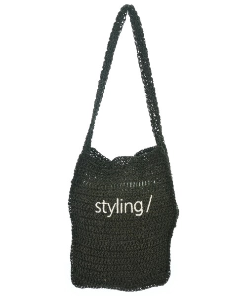 styling/(スタイリング)かごバッグ 黒 サイズ:-/2200639870083