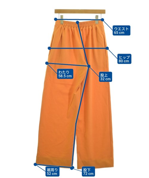 styling/（スタイリング）スウェットパンツ オレンジ サイズ:1(S位) レディース/2200646794020