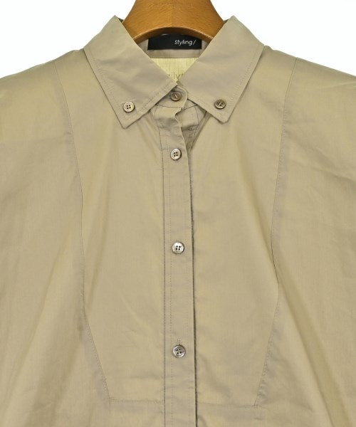 styling/（スタイリング）シャツワンピース ベージュ サイズ:F レディース/2200646794143