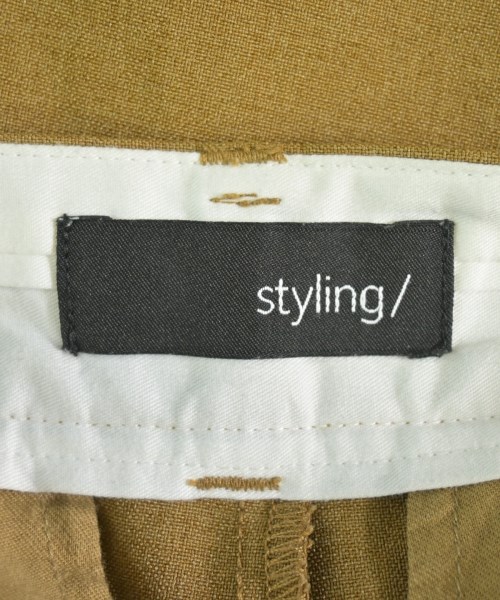 styling/（スタイリング）スラックス 茶 サイズ:0(XS位) レディース/2200695990039