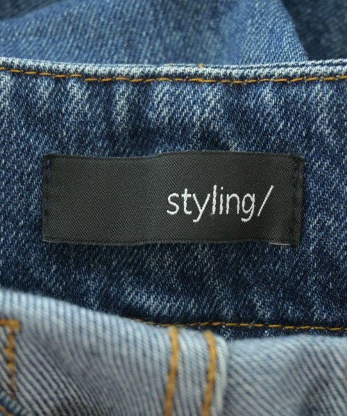 styling/（スタイリング）デニムパンツ 紺 サイズ:0(XS位) レディース/2200702907050