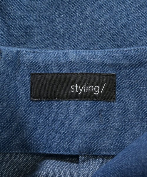 styling/（スタイリング）デニムパンツ 青 サイズ:1(S位) レディース/2200728257061