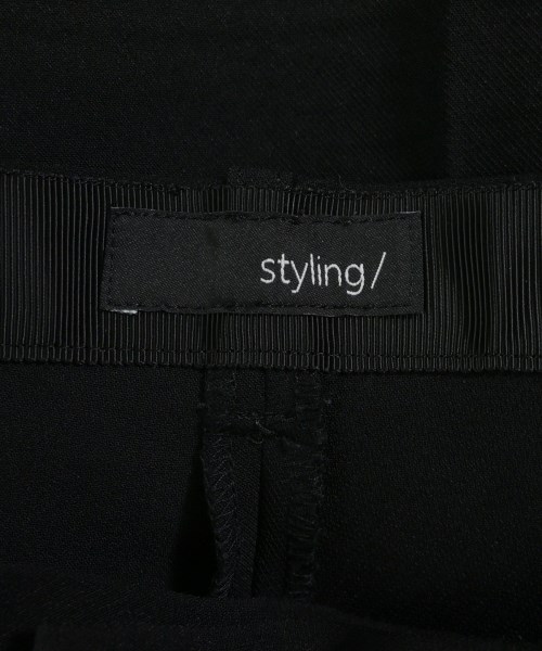 styling/（スタイリング）ショートパンツ 黒 サイズ:1(S位) レディース/2200718997052
