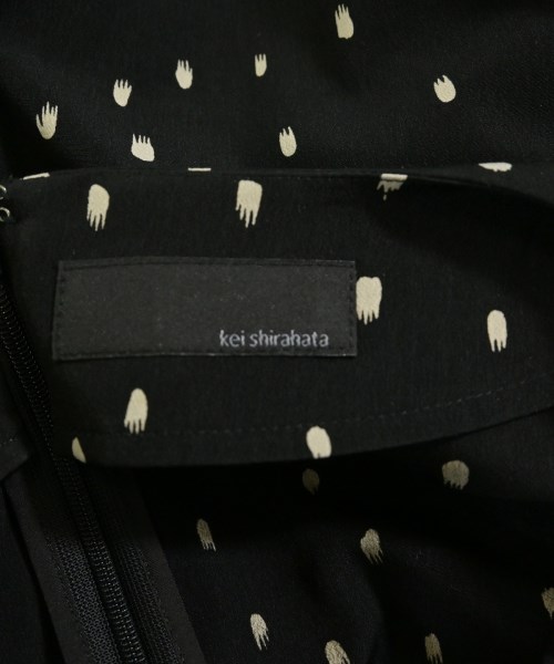 kei shirahata（ケイシラハタ）ワンピース 黒 サイズ:0(XS位) レディース/2200628768018