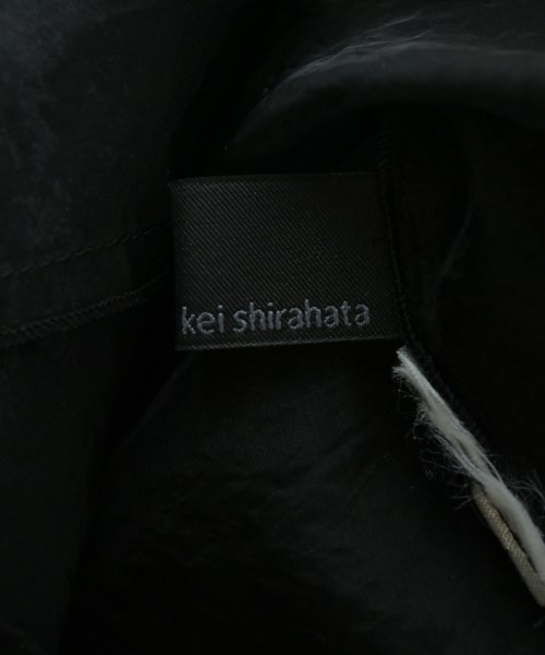 kei shirahata（ケイシラハタ）ブラウス 黒 サイズ:F レディース/2200632273096