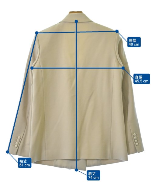 kei shirahata（ケイシラハタ）ジャケット ベージュ サイズ:1(S位) レディース/2200623546208