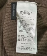 kei shirahata（ケイシラハタ）Tシャツ・カットソー 茶 サイズ:F レディース/2200626552053