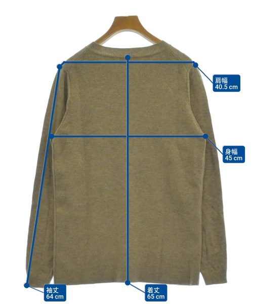 kei shirahata（ケイシラハタ）ニット・セーター ベージュ サイズ:F レディース/2200610512025