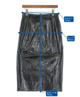 kei shirahata（ケイシラハタ）ロング・マキシ丈スカート 黒 サイズ:1(S位) レディース/2200649623082