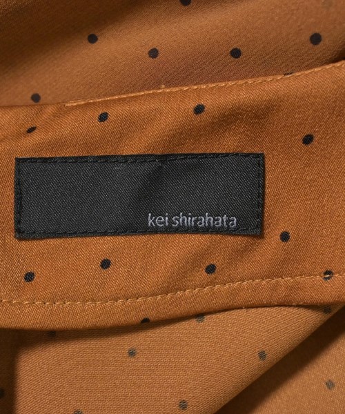 kei shirahata（ケイシラハタ）ワンピース 茶 サイズ:0(XS位) レディース/2200684689067