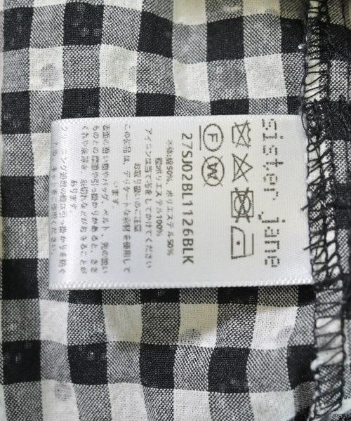 sister jane（シスタージェーン）カジュアルシャツ 黒 サイズ:S レディース/2200627950117