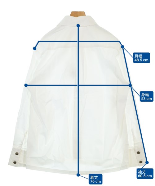 sister jane（シスタージェーン）カジュアルシャツ 白 サイズ:S レディース/2200673369314