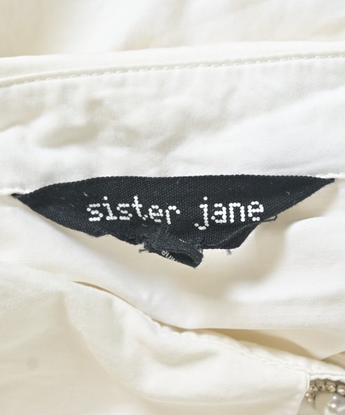 sister jane（シスタージェーン）シャツワンピース 白 サイズ:S レディース/2200714497068