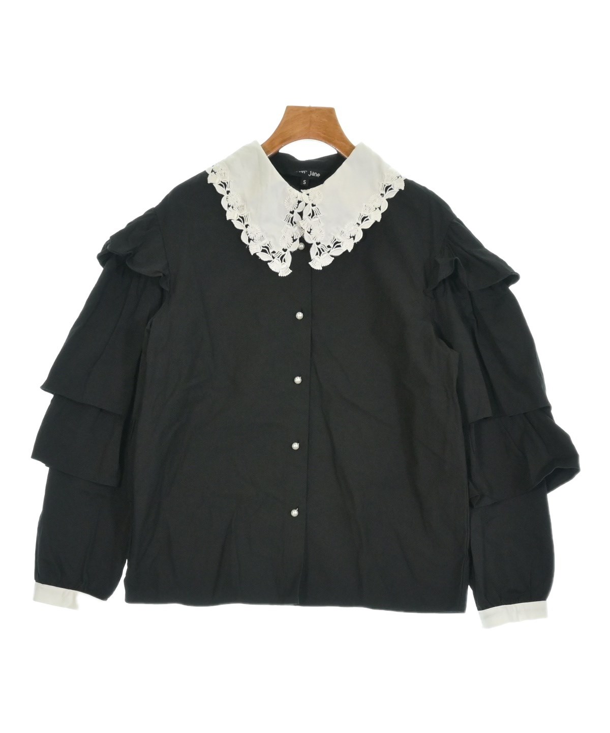 sister jane（シスタージェーン）ブラウス 黒 サイズ:S レディース