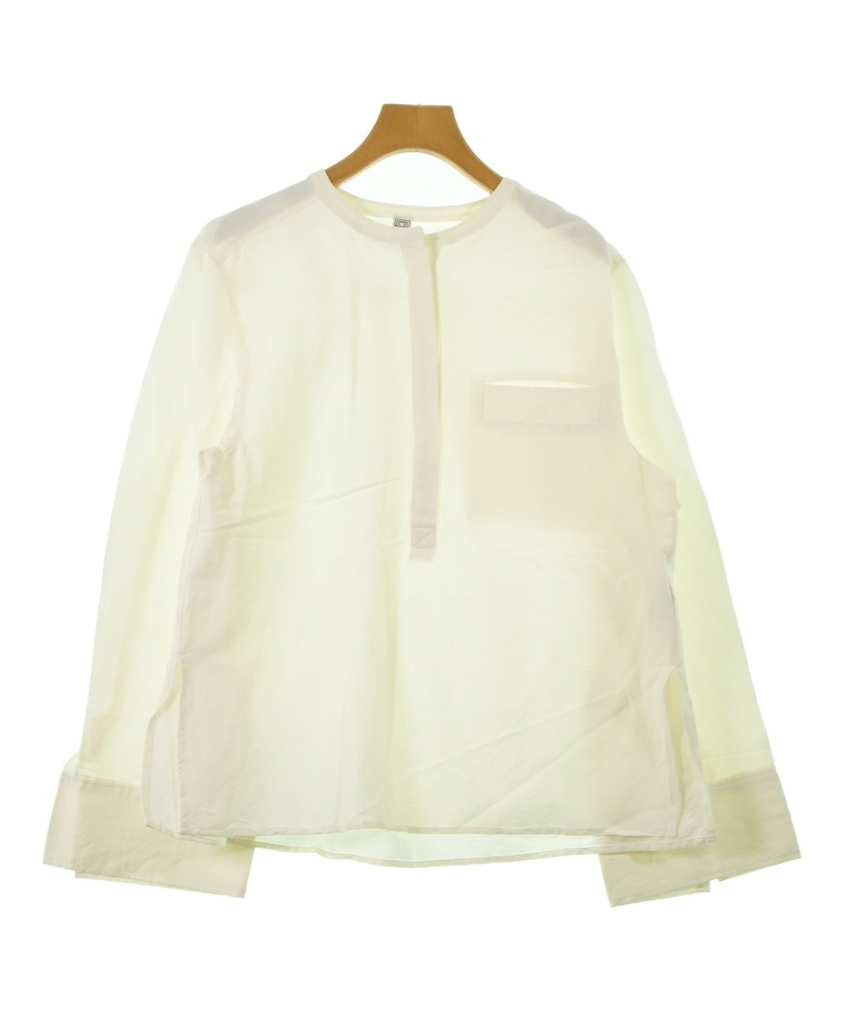 TOTEME（トーテム）ブラウス 白 サイズ:34(XS位) レディース