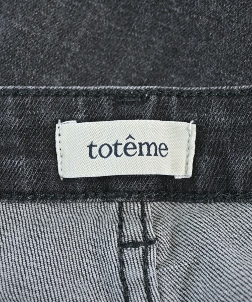 TOTEME（トーテム）デニムパンツ 黒 サイズ:32(S位) レディース/2200639867076