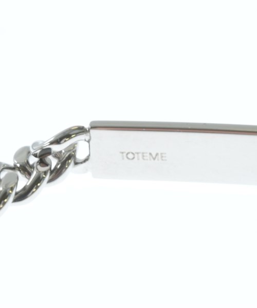 TOTEME（トーテム）ベルト シルバー サイズ:- レディース/2200701209100
