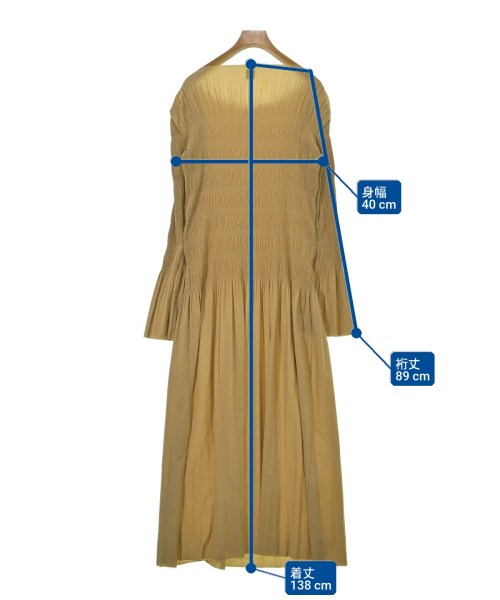 TOTEME（トーテム）ワンピース ベージュ サイズ:M レディース/2200660446028