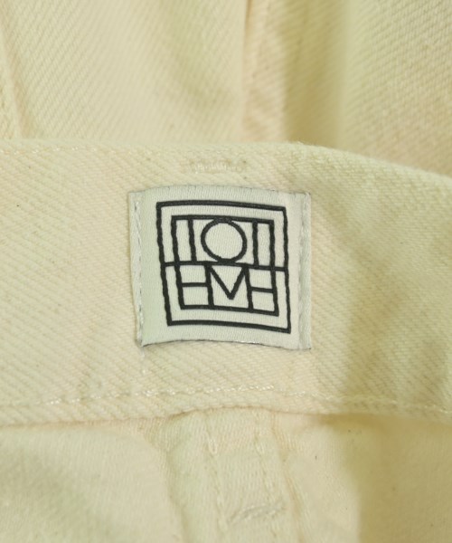 TOTEME（トーテム）デニムパンツ 白 サイズ:25(S位) レディース/2200688017019