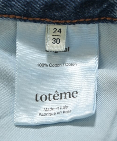 TOTEME（トーテム）デニムパンツ 青 サイズ:24(S位) レディース/2200713808209