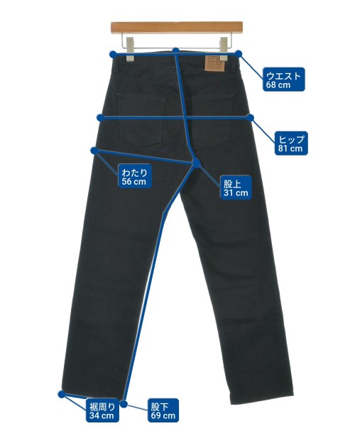 TOTEME（トーテム）デニムパンツ 黒 サイズ:25(S位) レディース/2200630627112