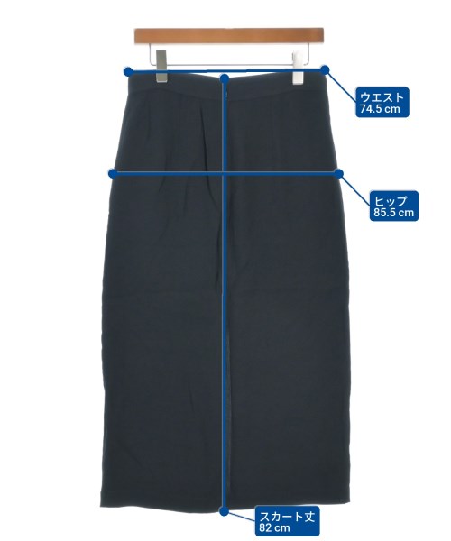 TOTEME（トーテム）ロング・マキシ丈スカート 紺 サイズ:36(S位