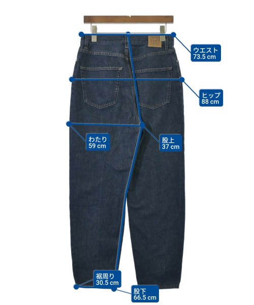 TOTEME（トーテム）デニムパンツ 紺 サイズ:28/32(L位) レディース/2200647933077