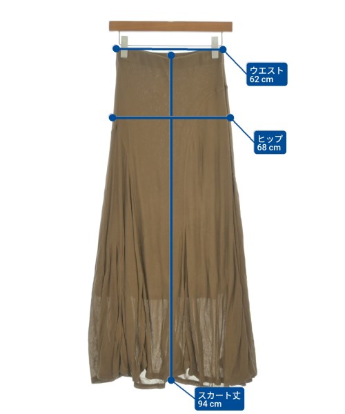 TOTEME（トーテム）ロング・マキシ丈スカート ベージュ サイズ:XS レディース/2200690986068