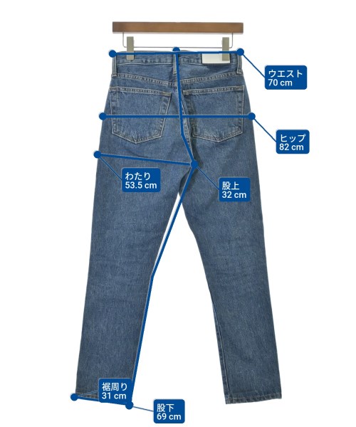 RE/DONE（リダン）デニムパンツ 青 サイズ:25(S位) レディース/2200638766165