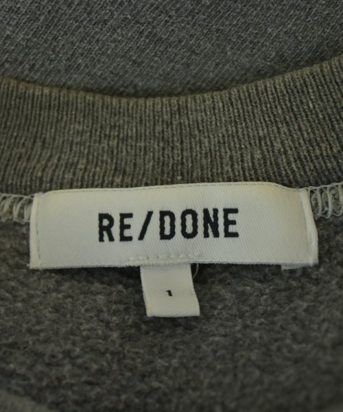 RE/DONE（リダン）スウェット グレー サイズ:1(S位) レディース/2200638580051