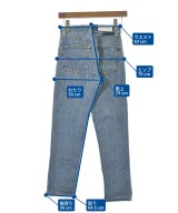 RE/DONE（リダン）デニムパンツ 白 サイズ:24(S位) レディース/2200639969022