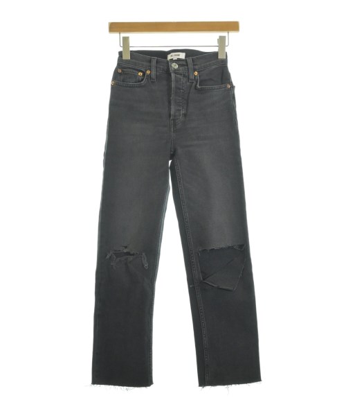 RE/DONE(リダン)デニムパンツ 黒 サイズ:23(XS位)/2200631896173