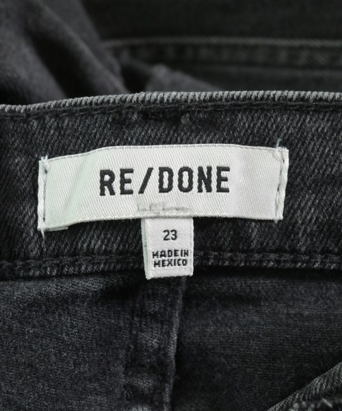RE/DONE（リダン）デニムパンツ 黒 サイズ:23(XS位) レディース/2200631896173