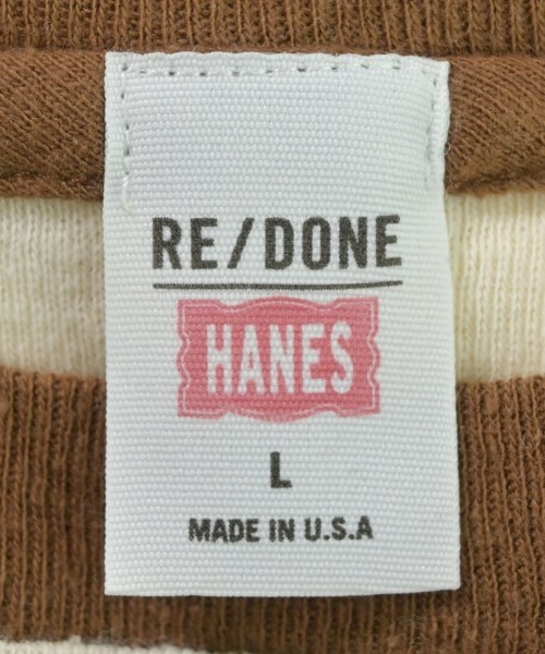 RE/DONE（リダン）Tシャツ・カットソー 黄 サイズ:L レディース/2200630364116