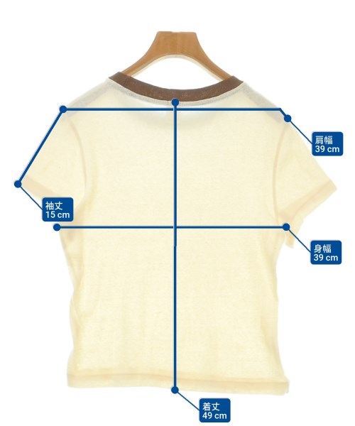 RE/DONE（リダン）Tシャツ・カットソー 黄 サイズ:L レディース/2200630364116