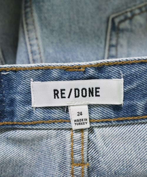 RE/DONE（リダン）ミニスカート 青 サイズ:24(S位) レディース/2200604788139