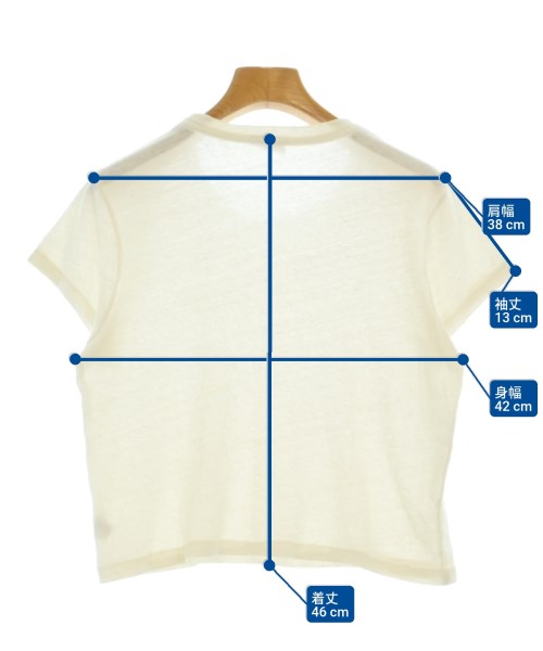 RE/DONE（リダン）Tシャツ・カットソー 白 サイズ:XS レディース/2200672993053