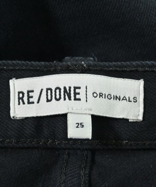 RE/DONE（リダン）デニムパンツ 黒 サイズ:25(S位) レディース/2200669814101
