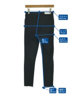 RE/DONE（リダン）デニムパンツ 黒 サイズ:25(S位) レディース/2200669814101